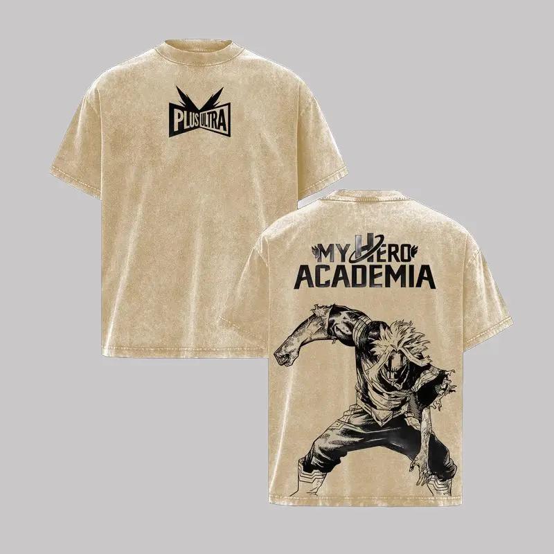 My Hero Academia All Might T-shirt Anime Gothic Washed Oversized T Shirt Summer Short Sleeve Cotton Tees Tops Men Clothing S коричневый
My Hero Academia All Might T-shirt Anime Gothic Washed Oversized T Shirt Summer Short Sleeve Cotton Tees Tops Men Clothing S коричневый
