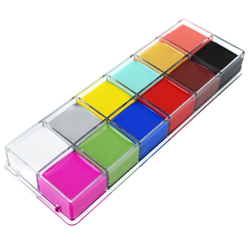 12-Color Face & Body Paint Cream for Kids - 96g Box
12-Color Face & Body Paint Cream for Kids - 96g Box