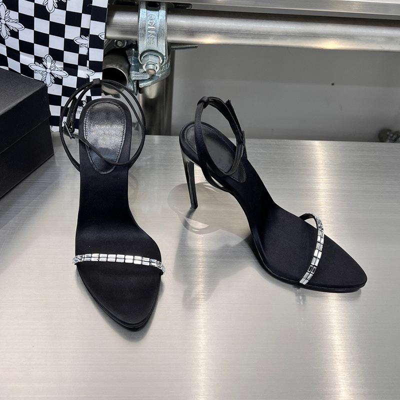 Black Pointed-toe Stiletto Heels Women s Spring Summer 2024 New Sexy Celebrity Trend One Line with Rhinestone Open Toe Sandals 34
Black Pointed-toe Stiletto Heels Women s Spring Summer 2024 New Sexy Celebrity Trend One Line with Rhinestone Open Toe Sandals 34