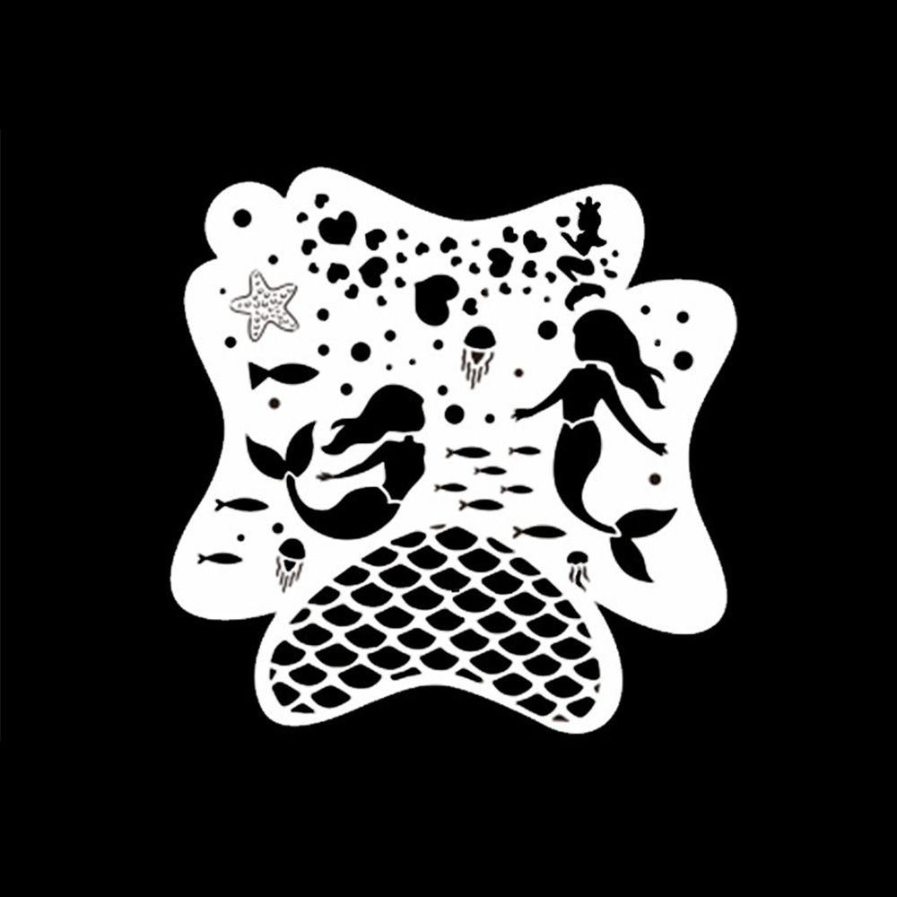 Многоразовые трафареты для боди-арта, полые, инструменты для макияжа для DIY, шаблоны для раскрашивания лица, для взрослых и детей 4
Многоразовые трафареты для боди-арта, полые, инструменты для макияжа для DIY, шаблоны для раскрашивания лица, для взрослых и детей 4