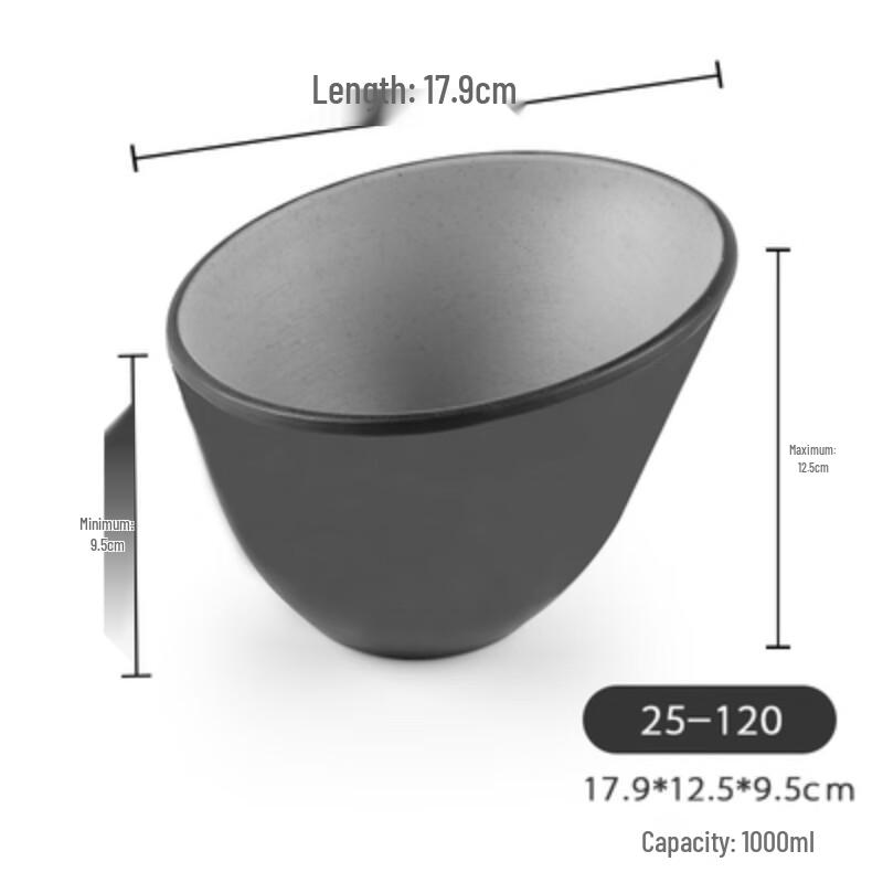 Japanese Style Black Frosted Melamine Noodle Bowl
Japanese Style Black Frosted Melamine Noodle Bowl