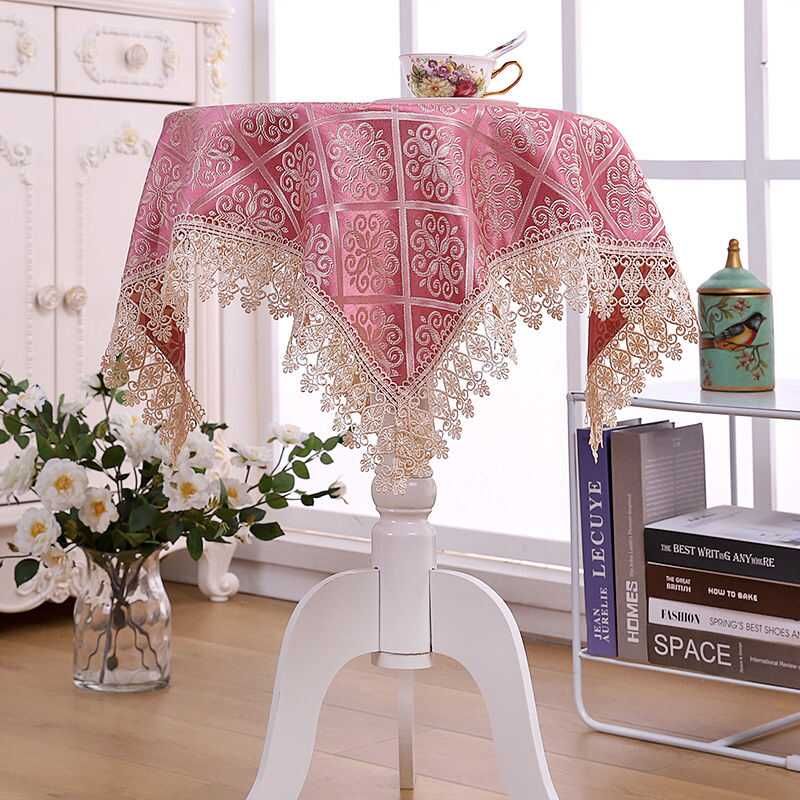 Rectangular round Household Bedside Table Universal Cover Towel Cover Cloth Microwave Oven Fabric Small round Table Refrigerator Coffee Table Cloth Gingham Red 40*40cm with lace
Rectangular round Household Bedside Table Universal Cover Towel Cover Cloth Microwave Oven Fabric Small round Table Refrigerator Coffee Table Cloth Gingham Red 40*40cm with lace