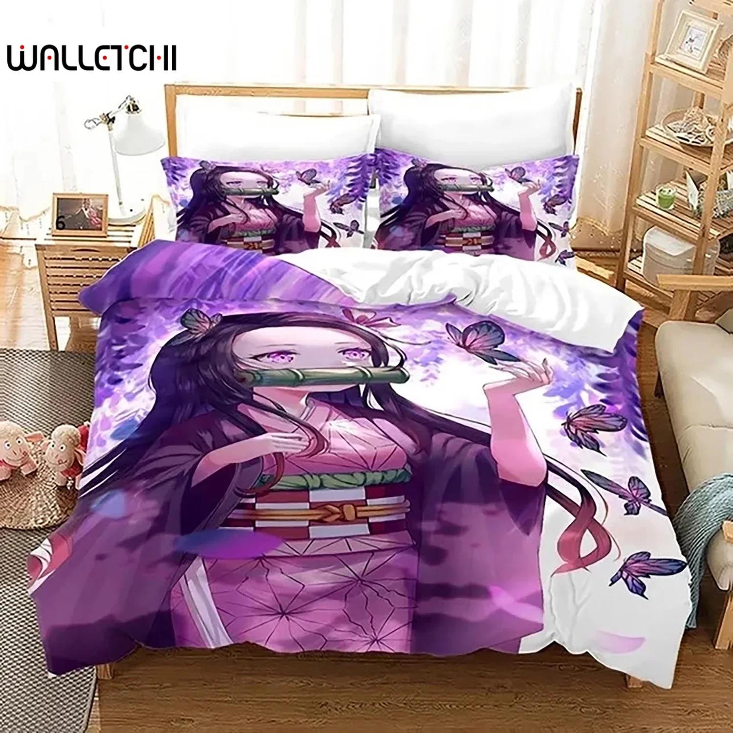 3D аниме Demon Slayer Nezuko Комплект постельного белья Пододеяльник Постельный комплект Одеяло Чехол Наволочка Одеяло King Queen Size Мальчики Взрослые 70x133cm 2pcs
3D аниме Demon Slayer Nezuko Комплект постельного белья Пододеяльник Постельный комплект Одеяло Чехол Наволочка Одеяло King Queen Size Мальчики Взрослые 70x133cm 2pcs