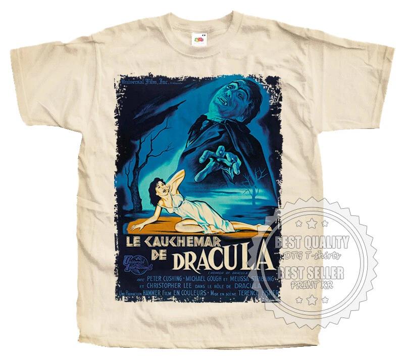Horror of Dracula T SHIRT Tee v8 Horror Poster Vintage Natural sizes S - 5XL 4XL
Horror of Dracula T SHIRT Tee v8 Horror Poster Vintage Natural sizes S - 5XL 4XL