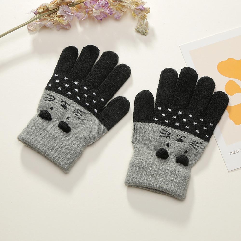 3- 10Years Old Warm Kids Winter Gloves Windproof Baby Gloves Cute Children Mittens Baby Boys Girls чорний
3- 10Years Old Warm Kids Winter Gloves Windproof Baby Gloves Cute Children Mittens Baby Boys Girls чорний