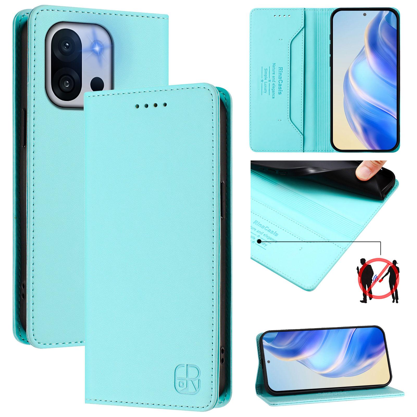 For OnePlus 13T 5G Leather Case RINACASIS RC01 Phone Cover with RFID Blocking Wallet Stand Green
For OnePlus 13T 5G Leather Case RINACASIS RC01 Phone Cover with RFID Blocking Wallet Stand Green
