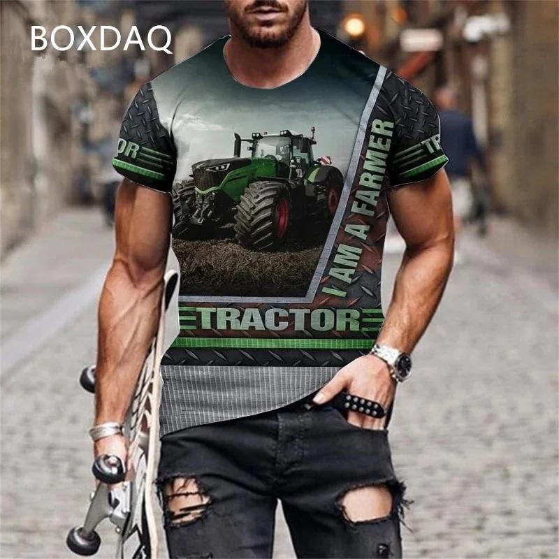 Чоловічі футболки з трактором з коротким рукавом, з круглим вирізом, з 3D-принтом, автомобіль, фермерські інструменти, спортивна футболка XXXL
Чоловічі футболки з трактором з коротким рукавом, з круглим вирізом, з 3D-принтом, автомобіль, фермерські інструменти, спортивна футболка XXXL