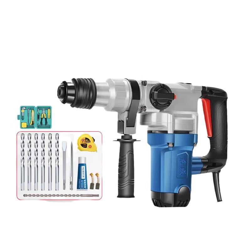 Dongcheng 1100W Industrial Hammer Drill CN plug (adapter included)
Dongcheng 1100W Industrial Hammer Drill CN plug (adapter included)