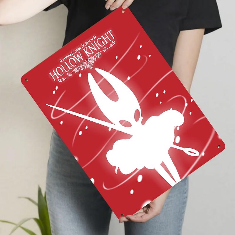 Hollow Knight Character Silhouette Metal Wall Art Red Background Decorative Iron Painting for Game Fans 20x30cm(7.8x11.8inch)
Hollow Knight Character Silhouette Metal Wall Art Red Background Decorative Iron Painting for Game Fans 20x30cm(7.8x11.8inch)