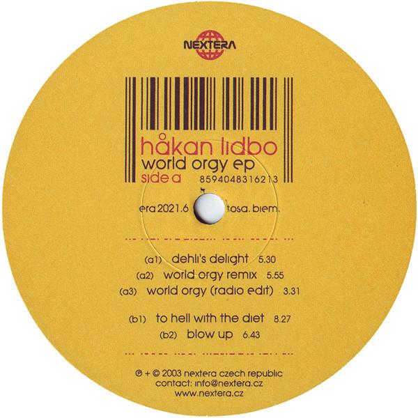 12inch Record HKAN LIDBO - World Orgy EP ERA20216 Nextera 2003 Czech Repu Dance & Electronica Used
12inch Record HKAN LIDBO - World Orgy EP ERA20216 Nextera 2003 Czech Repu Dance & Electronica Used