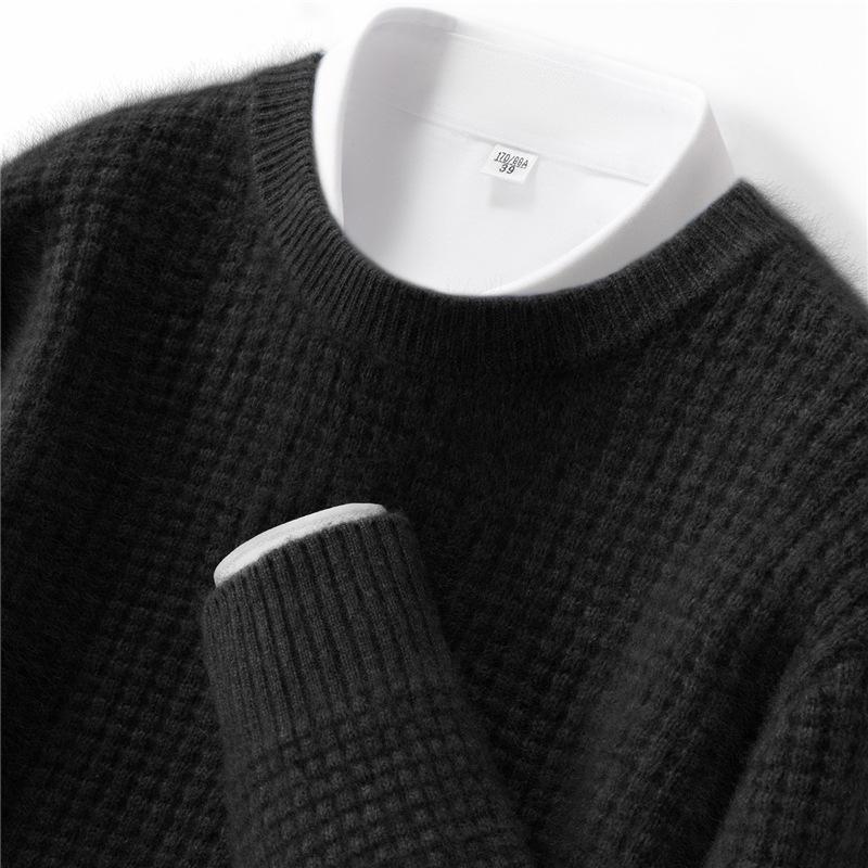 Men s Cashmere Plaid Sweater - Autumn/Winter Round Neck Casual Knitwear M
Men s Cashmere Plaid Sweater - Autumn/Winter Round Neck Casual Knitwear M