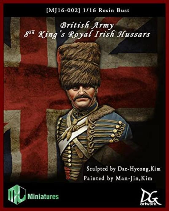 Tori Factory MJ Figure Series British Army 8th Royal Irish Light Horse Bust Model Resin Kit 1/16 MJ16-002
Tori Factory MJ Figure Series British Army 8th Royal Irish Light Horse Bust Model Resin Kit 1/16 MJ16-002