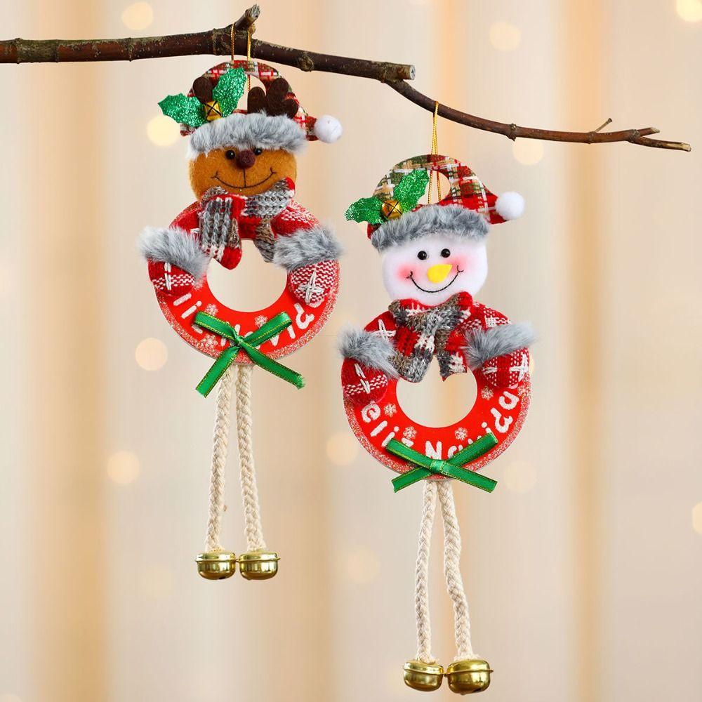 3pcs Cute Christmas Snowman Bells Pendant Christmas Tree Hanging Decoration Hotel Office Decor
3pcs Cute Christmas Snowman Bells Pendant Christmas Tree Hanging Decoration Hotel Office Decor