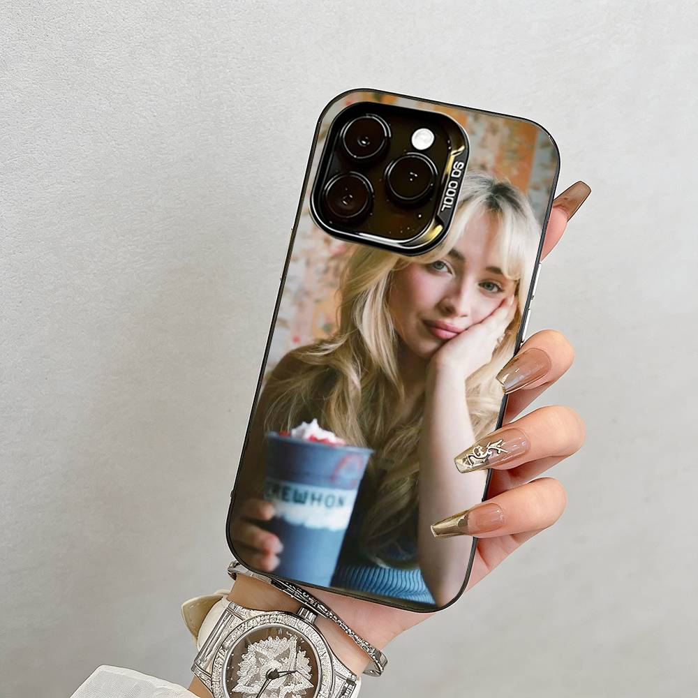 Pop singer Sabrina Carpenter Phone Case For iPhone 17,16,15,14,13,12,11 Plus,Pro Max,XS,Colored Silver Plated Inside Cover iPhone16Se4
Pop singer Sabrina Carpenter Phone Case For iPhone 17,16,15,14,13,12,11 Plus,Pro Max,XS,Colored Silver Plated Inside Cover iPhone16Se4