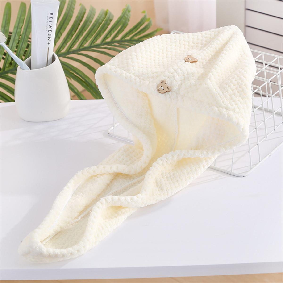 Dry hair cap Pineapple shower cap Coral fleece quick-drying headband Instant water-absorbing microfiber single layer
Dry hair cap Pineapple shower cap Coral fleece quick-drying headband Instant water-absorbing microfiber single layer