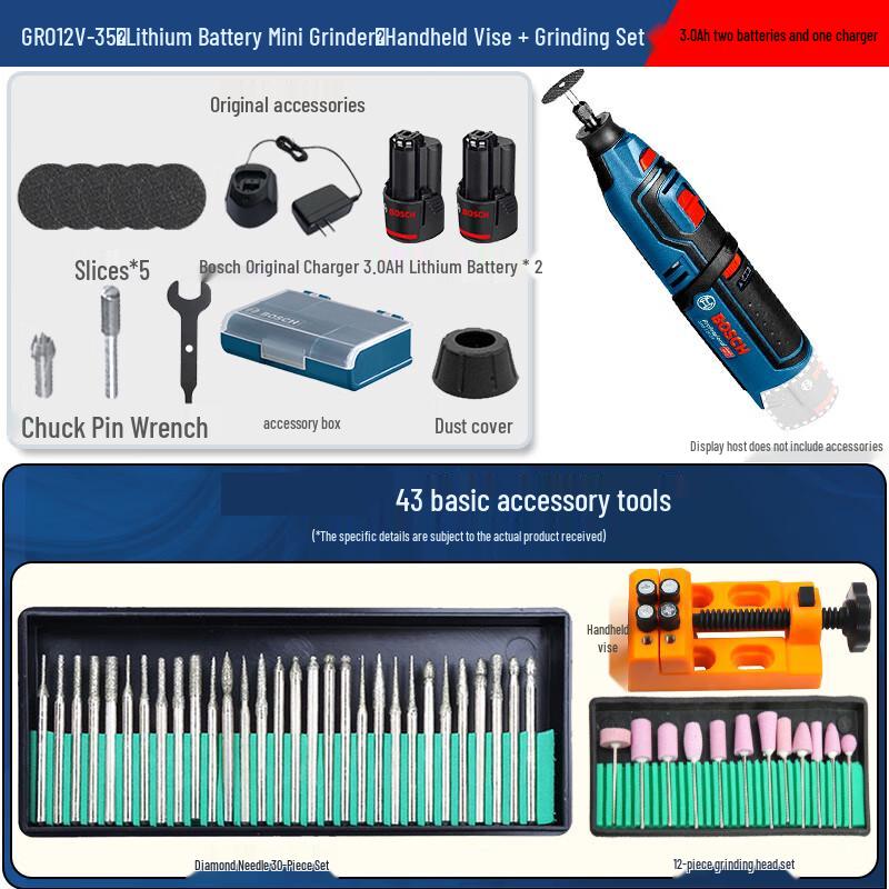 Hanweishi Cordless Rotary Tool & Mini Grinder CN plug (adapter included)
Hanweishi Cordless Rotary Tool & Mini Grinder CN plug (adapter included)