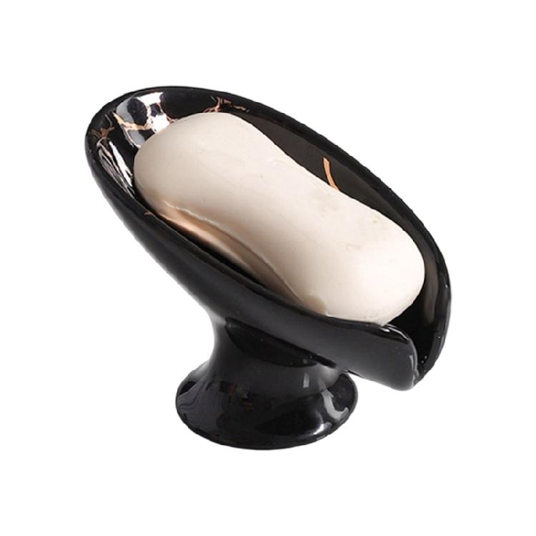 Bathroom Organizers Ceramic Soap Dish SelfDrainage System Keep Soapbar Dry Soap Holder Tray for Home Decoration чорний
Bathroom Organizers Ceramic Soap Dish SelfDrainage System Keep Soapbar Dry Soap Holder Tray for Home Decoration чорний