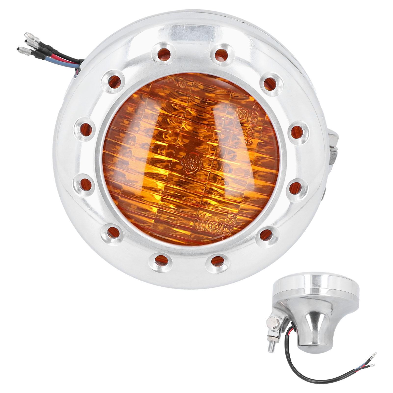 DC12V Retro Motorcycle Headlight 4200K High Low Beam Front Lamp High Brightness Universal Electroplate
DC12V Retro Motorcycle Headlight 4200K High Low Beam Front Lamp High Brightness Universal Electroplate