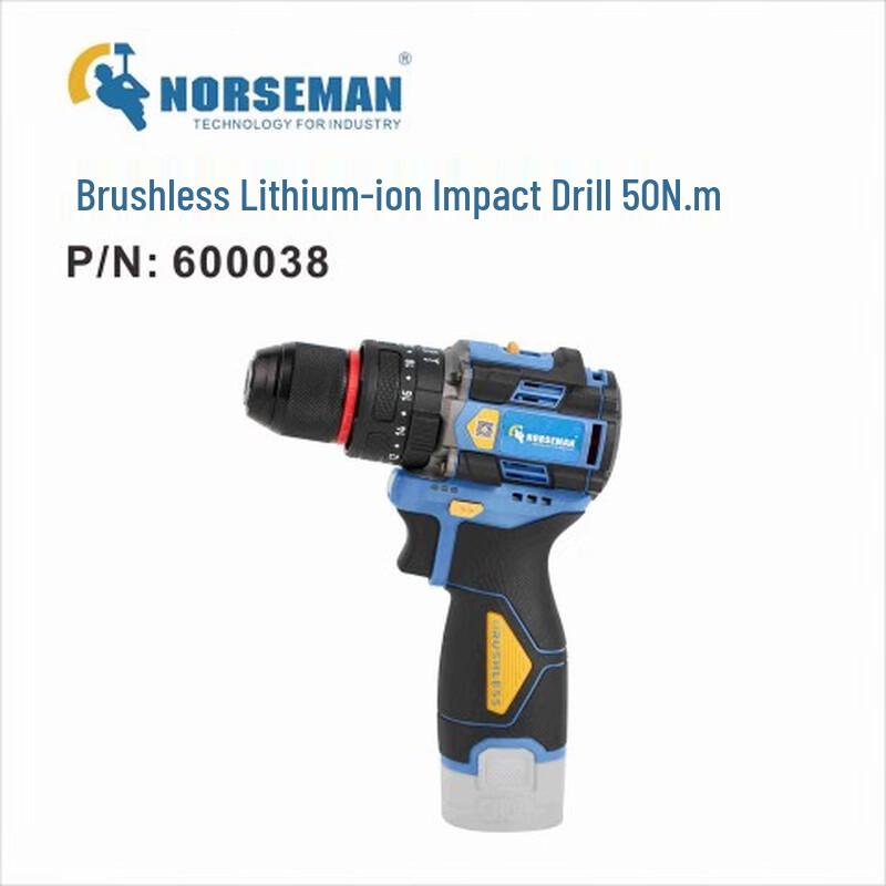 Norseman 16V Brushless Cordless Impact Drill CN plug (adapter included)
Norseman 16V Brushless Cordless Impact Drill CN plug (adapter included)