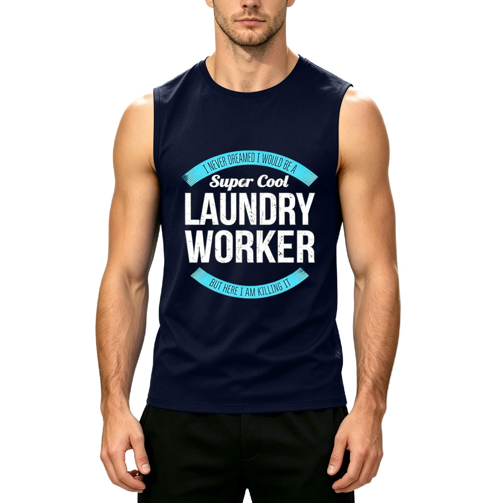 Men s Sleeveless Casual Tank Top Muscle Shirt Printed Workwear Summer Lightweight Workout Gym Tee M тёмно-синий
Men s Sleeveless Casual Tank Top Muscle Shirt Printed Workwear Summer Lightweight Workout Gym Tee M тёмно-синий