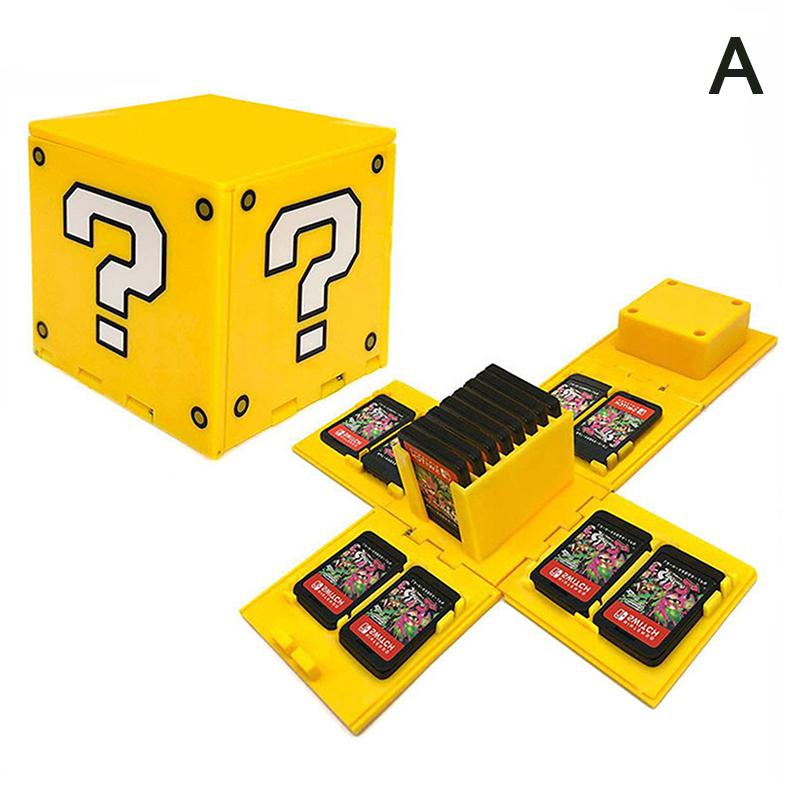 16 Slots Foldable Game Cards Cube Box Game Card Portable Collect Box Game Card Storage Box Portable Accessories
16 Slots Foldable Game Cards Cube Box Game Card Portable Collect Box Game Card Storage Box Portable Accessories