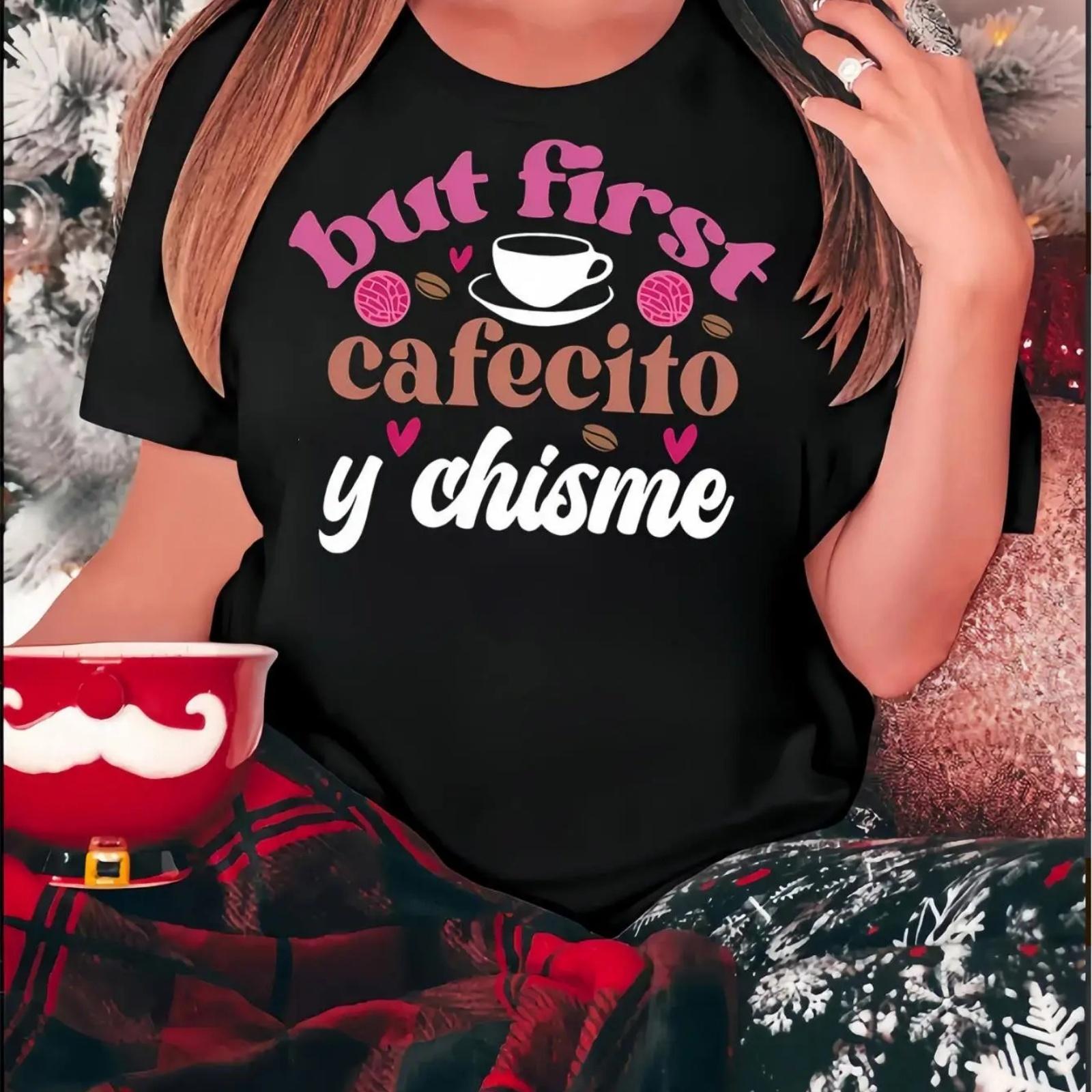 1pc Women S Casual Crew Neck T-Shirt with Coffee Bean Graphic Print, Geometric Pattern, 95% Spandex 5%, Medium Stretch, All-Seas XXXXXL різнокольоровий
1pc Women S Casual Crew Neck T-Shirt with Coffee Bean Graphic Print, Geometric Pattern, 95% Spandex 5%, Medium Stretch, All-Seas XXXXXL різнокольоровий
