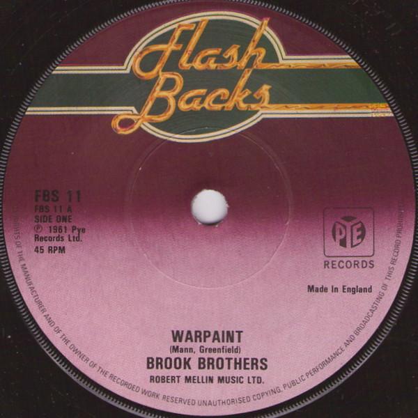 7-дюймовая пластинка BROOK BROTHERS Warpaint FBS11 Pye Records 1979 Великобритания Рок Б/у
7-дюймовая пластинка BROOK BROTHERS Warpaint FBS11 Pye Records 1979 Великобритания Рок Б/у