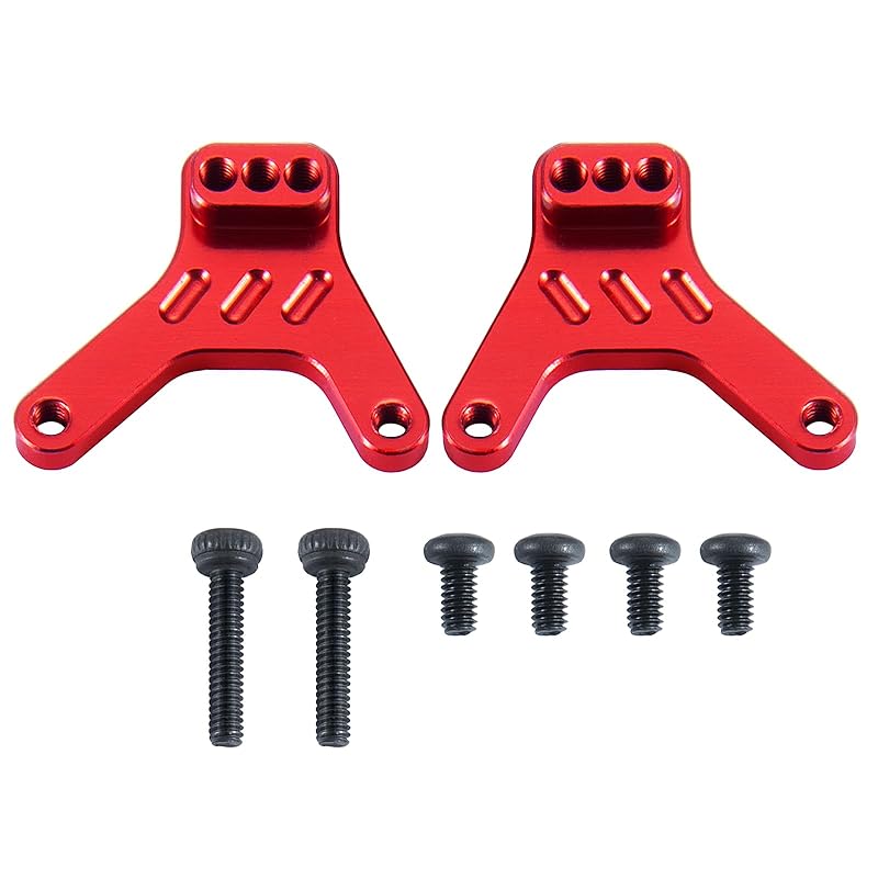 TRZX 2 pieces 1/18 For Kyosho Jimny Aluminum RC rear shock mount upgrade parts (red)
TRZX 2 pieces 1/18 For Kyosho Jimny Aluminum RC rear shock mount upgrade parts (red)