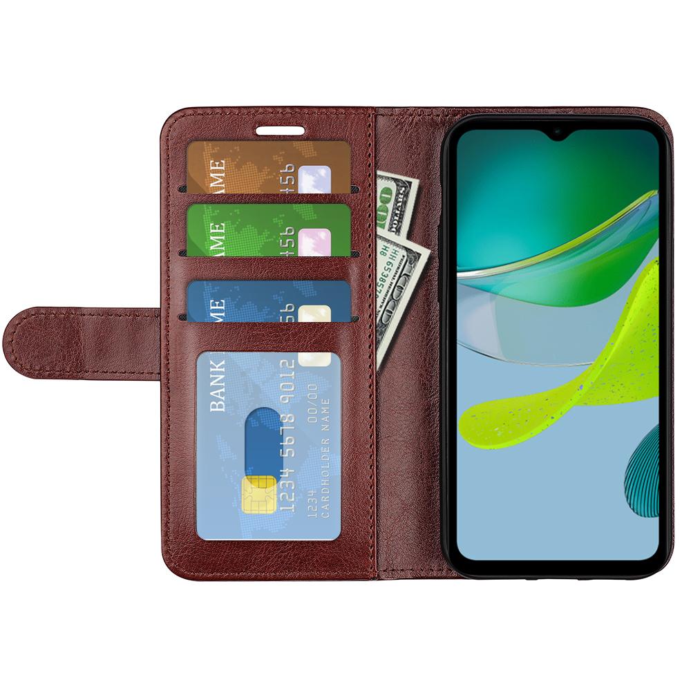 For Motorola Moto E13 4G Cell Phone Cover Crazy Horse Texture Leather Wallet Flip Stand Phone Case Brown
For Motorola Moto E13 4G Cell Phone Cover Crazy Horse Texture Leather Wallet Flip Stand Phone Case Brown