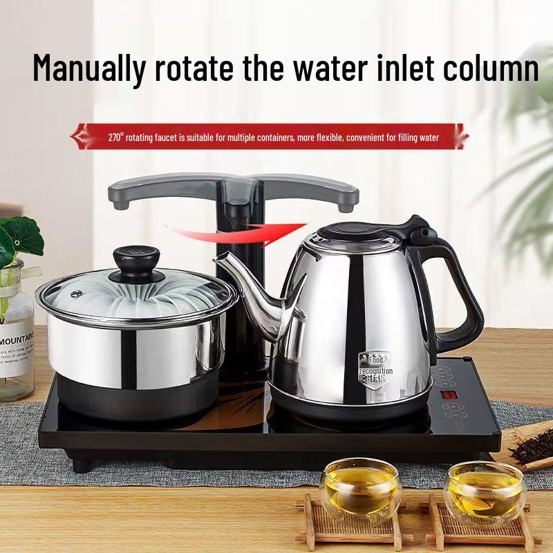 Electric Kettle with Keep-Warm & Tea Brewing, Integrated Double Burner, Flush-Mounted, Universal for All Surfaces - Expert Choice Default
Electric Kettle with Keep-Warm & Tea Brewing, Integrated Double Burner, Flush-Mounted, Universal for All Surfaces - Expert Choice Default