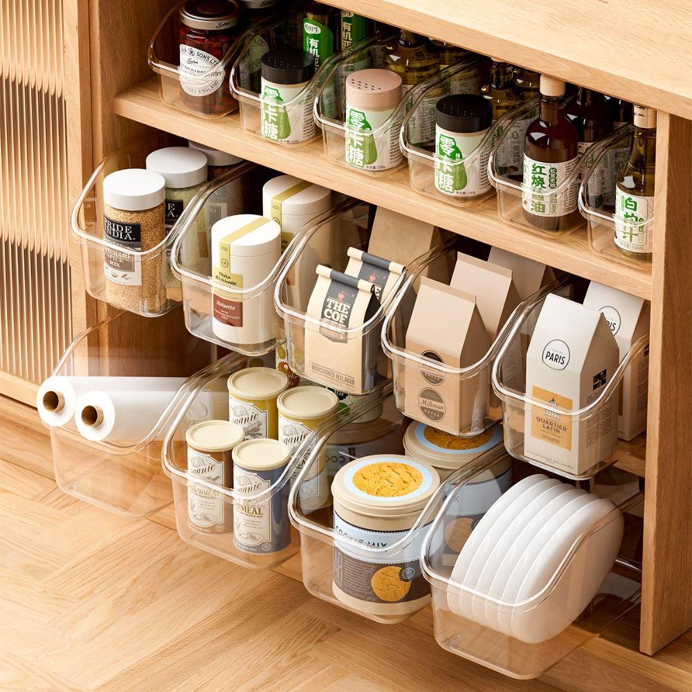 Transparent Cabinet Storage Box Large Capacity Bathroom Storage Baskets Kitchen Finishing Box M
Transparent Cabinet Storage Box Large Capacity Bathroom Storage Baskets Kitchen Finishing Box M