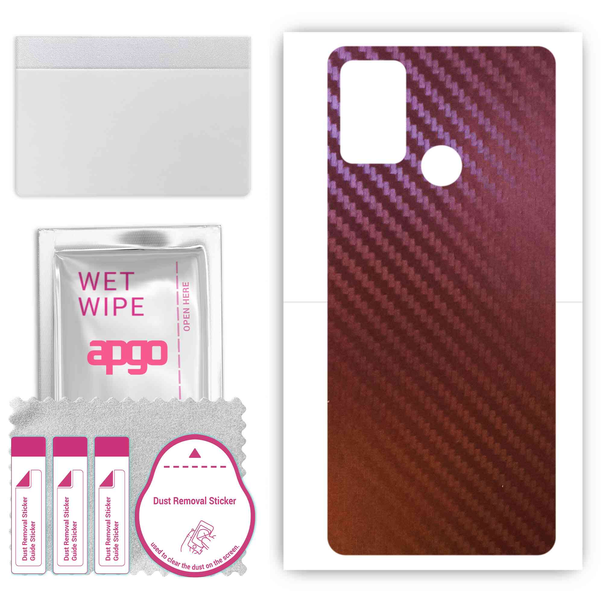 apgo skin sticker film foil vinyl for the BACK compatible with Honor 9A, scratch-resistant, easy to install - Carbon Chameleon CAKA5
apgo skin sticker film foil vinyl for the BACK compatible with Honor 9A, scratch-resistant, easy to install - Carbon Chameleon CAKA5