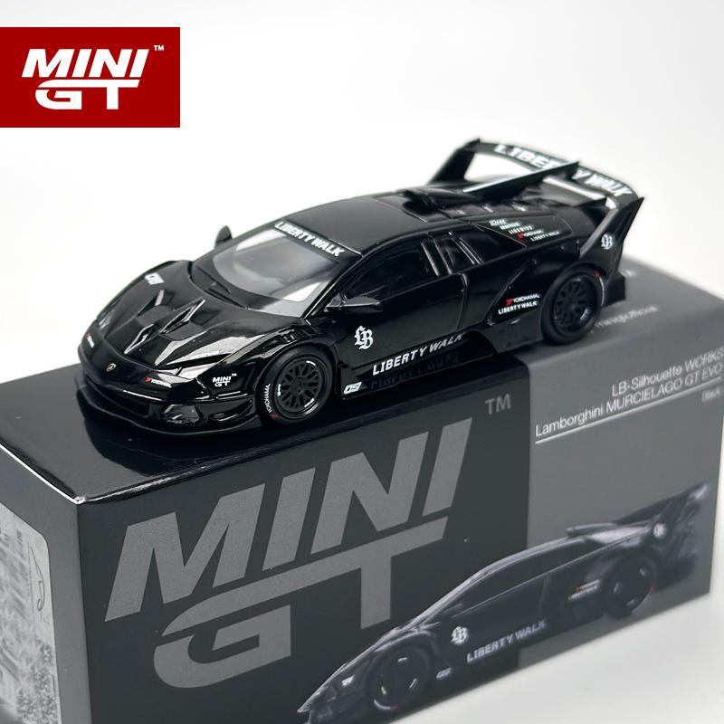 MINIGT 1:64 Lamborghini LB-Silhouette WORKS MURCIELAGO GT Evo Black alloy car Model 1053
MINIGT 1:64 Lamborghini LB-Silhouette WORKS MURCIELAGO GT Evo Black alloy car Model 1053