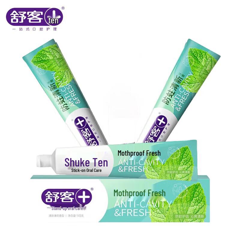 Shuke Healthy Teeth & Gum Protection Toothpaste, 3-Pack
Shuke Healthy Teeth & Gum Protection Toothpaste, 3-Pack