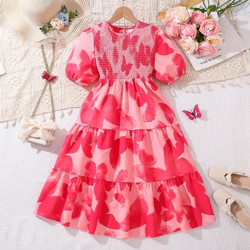 Girl Short Sleeves Floral Print Dress Children Kid Casual Summer Beach Sundress Princess Dresses Clothes 9Y красный
Girl Short Sleeves Floral Print Dress Children Kid Casual Summer Beach Sundress Princess Dresses Clothes 9Y красный