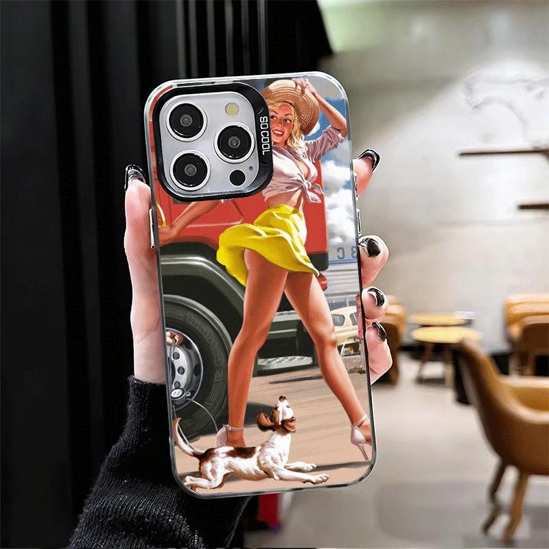 Retro Poster Style Pin Up Girls Shockproof Phone Case for iPhone 17 Air 16 16E 15 Pro Max 14 Plus 13 Mini 12 Back Cover Anti Fal iPhone 14 Plus
Retro Poster Style Pin Up Girls Shockproof Phone Case for iPhone 17 Air 16 16E 15 Pro Max 14 Plus 13 Mini 12 Back Cover Anti Fal iPhone 14 Plus