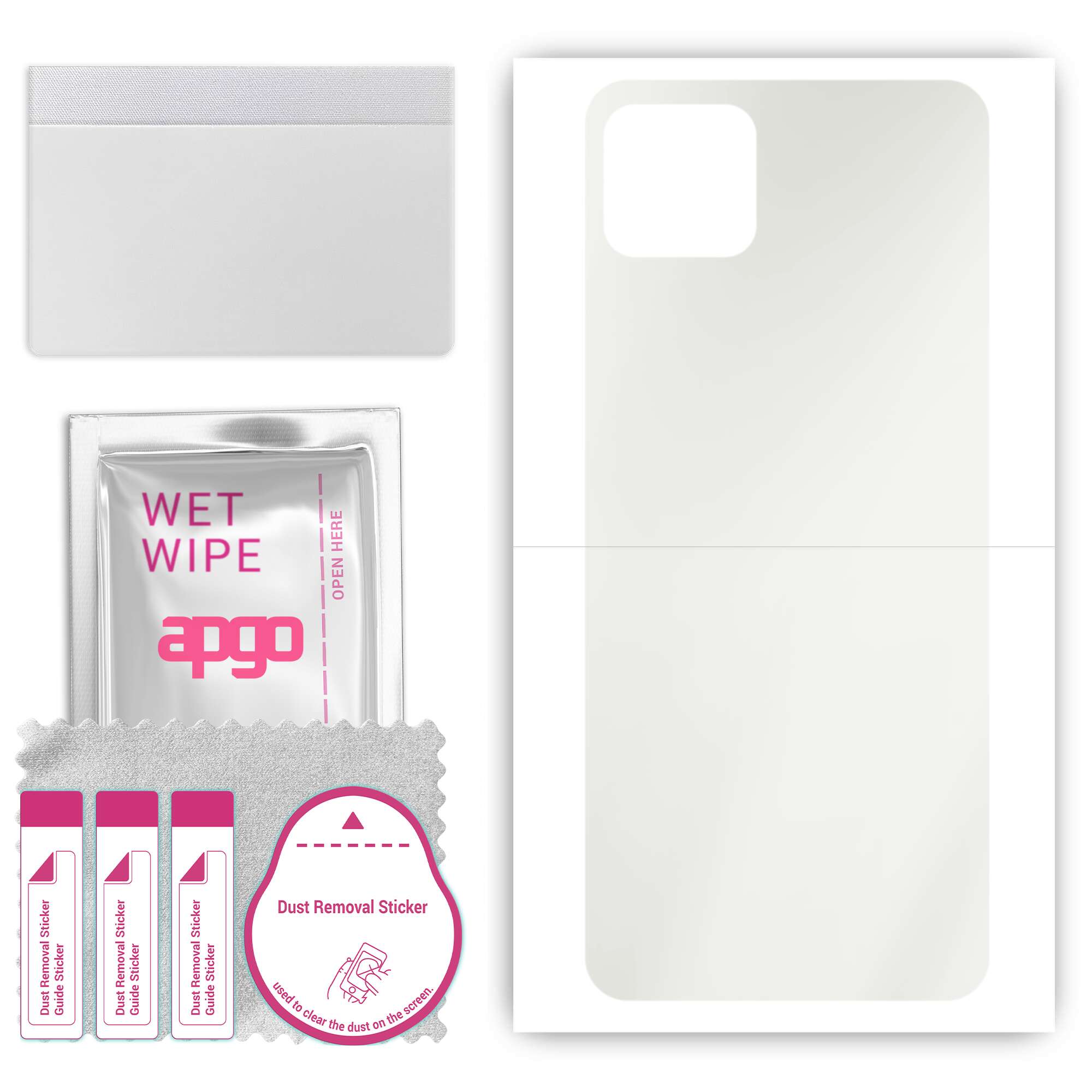 apgo MATTE Protective Skin Sticker for the back compatible with Oppo A72N 5G, Wrap Film, Hydrogel Film, Flexible, Soft TPU with positioning layer easy
apgo MATTE Protective Skin Sticker for the back compatible with Oppo A72N 5G, Wrap Film, Hydrogel Film, Flexible, Soft TPU with positioning layer easy