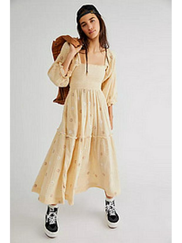 2026 Autumn Flared Sunflower Dress - Square Neck, Casual Comfortable Seven-Sleeve Design Medium абрикосовый
2026 Autumn Flared Sunflower Dress - Square Neck, Casual Comfortable Seven-Sleeve Design Medium абрикосовый