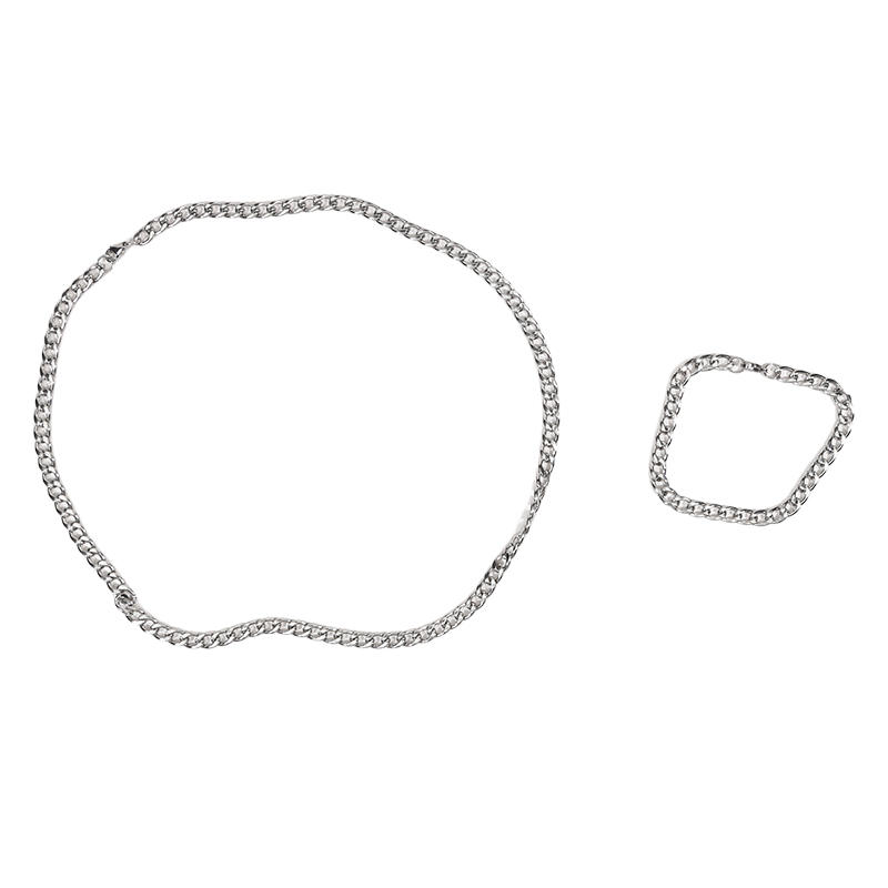 Мужские Женские Наборы Ювелирных Изделий Материал Нержавеющая Сталь Набор Ожерелье Браслет Хип-хоп Простой Дизайн Цепочка Ювелирные Изделия
Мужские Женские Наборы Ювелирных Изделий Материал Нержавеющая Сталь Набор Ожерелье Браслет Хип-хоп Простой Дизайн Цепочка Ювелирные Изделия