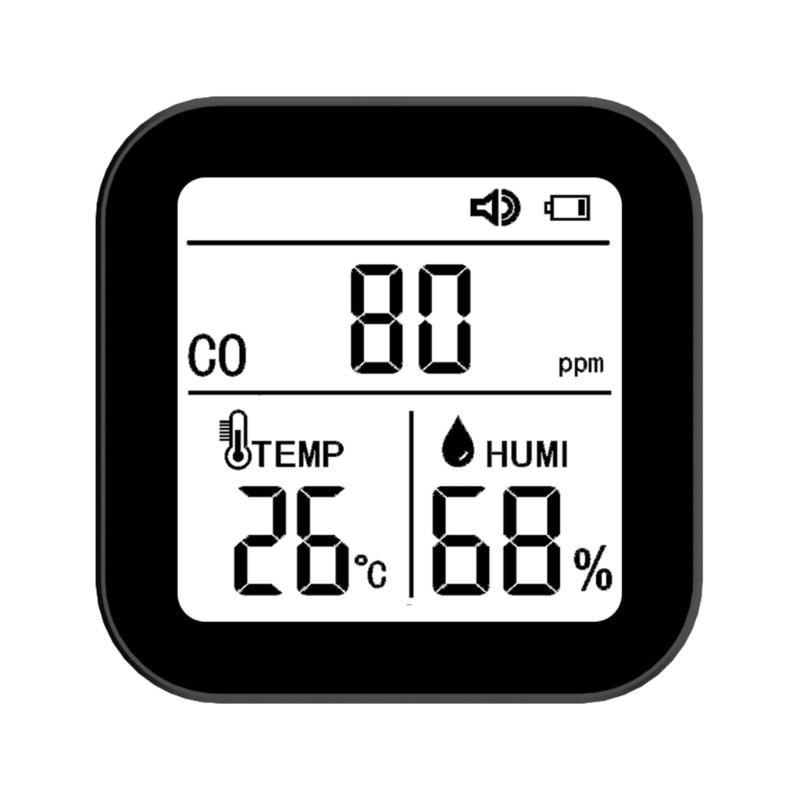 CO Detectors Thermometer Hygrometer & Carbon Monoxide Tester Pocket Size Digital CO Meter for Travel Camping
CO Detectors Thermometer Hygrometer & Carbon Monoxide Tester Pocket Size Digital CO Meter for Travel Camping