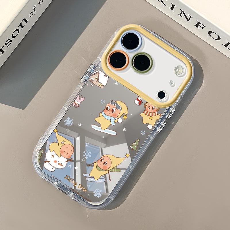 Cartoon Skiing Character Mirror Cream Case for iPhone 14/15/16/17 Pro Max iPhone 7/8/SE2
Cartoon Skiing Character Mirror Cream Case for iPhone 14/15/16/17 Pro Max iPhone 7/8/SE2