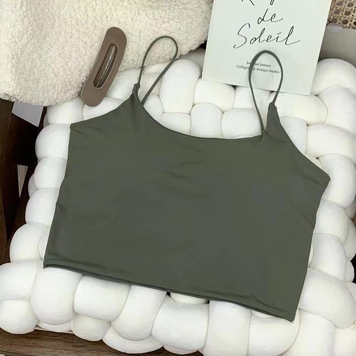 820# Seamless Ice Silk Bandeau Bra with Fixed Cup & Chest Pads for Women - Camisole Vest Base Layer, Inner/Outer Wear. One Size 40-50kg зелёный
820# Seamless Ice Silk Bandeau Bra with Fixed Cup & Chest Pads for Women - Camisole Vest Base Layer, Inner/Outer Wear. One Size 40-50kg зелёный