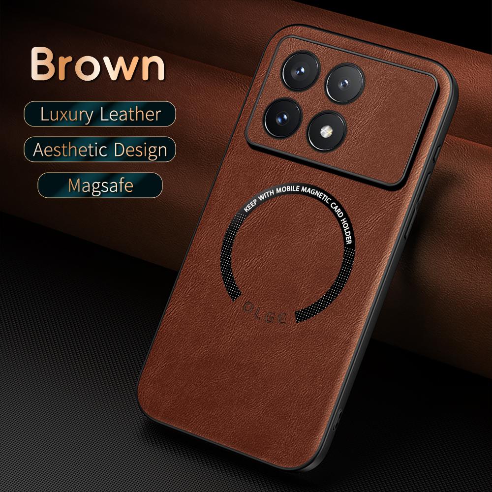 Чехол для POCO X6 Pro 5G, кожаный чехол для телефона Poco X5 Pro 5G, роскошный чехол для Poco F5 M6 5G C65, задняя крышка Poco M6 Pro 4G коричневый
Чехол для POCO X6 Pro 5G, кожаный чехол для телефона Poco X5 Pro 5G, роскошный чехол для Poco F5 M6 5G C65, задняя крышка Poco M6 Pro 4G коричневый