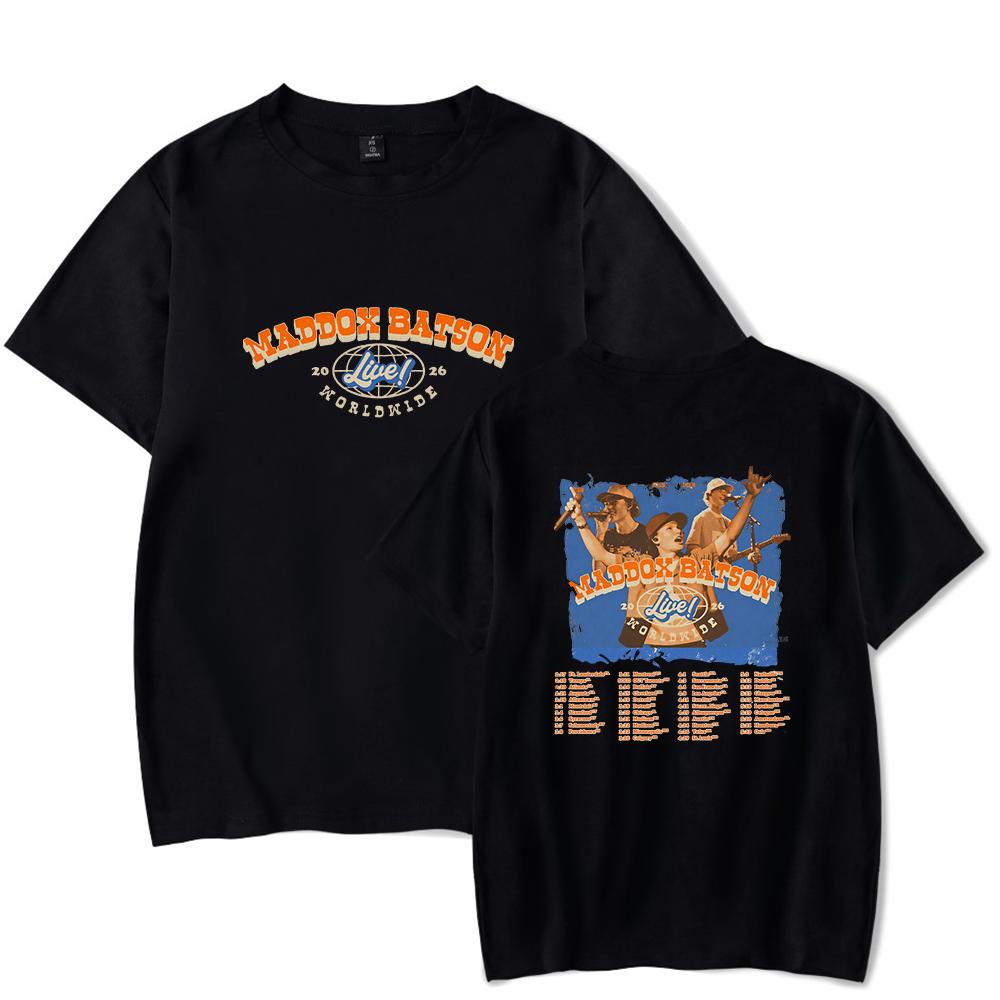 Maddox Batson Live Worldwide Tour 2026 Tshirt 2026 New Merch Cool Print Tops for Unisex and Women Streetwear S
Maddox Batson Live Worldwide Tour 2026 Tshirt 2026 New Merch Cool Print Tops for Unisex and Women Streetwear S