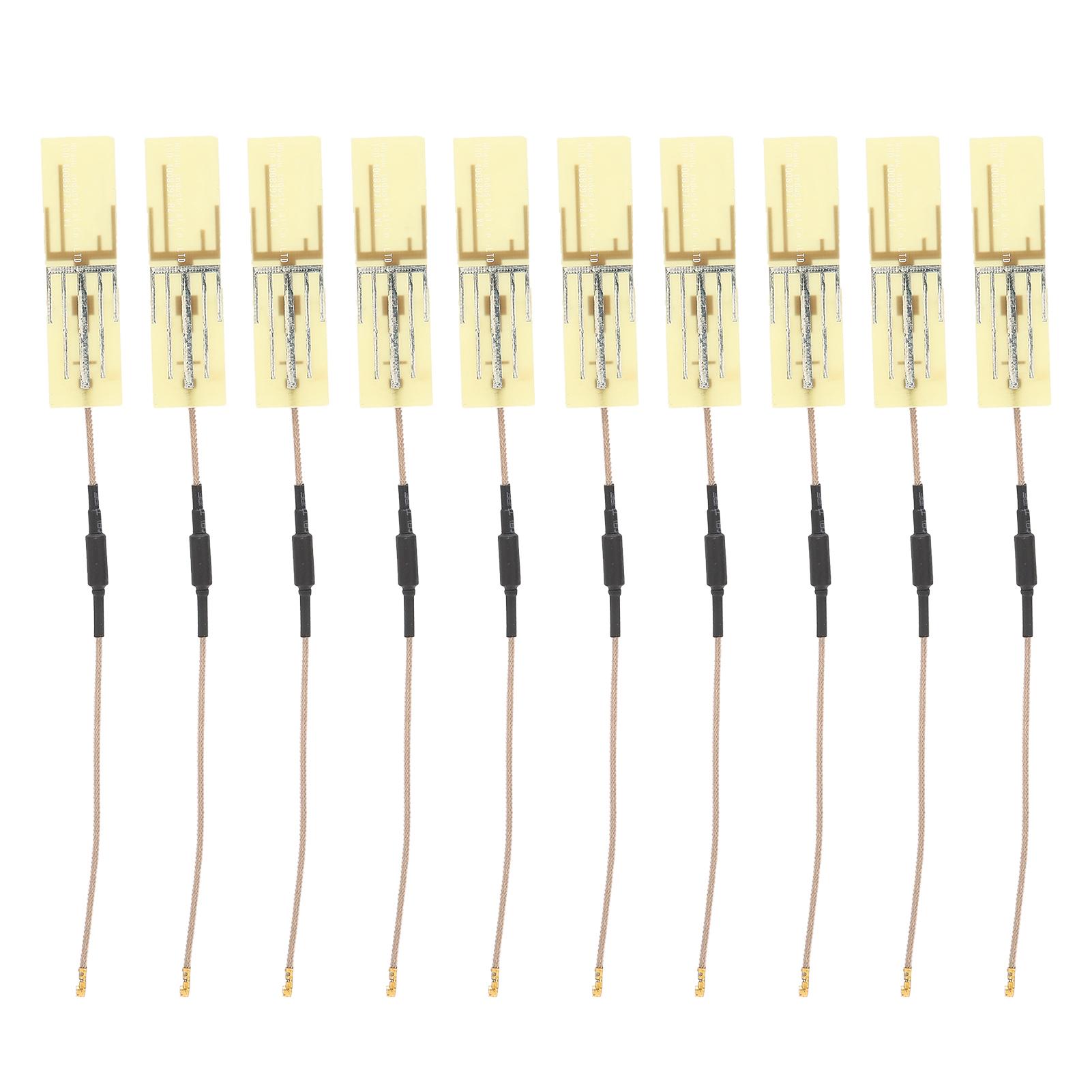 10Pcs IPX Antenna 2.4G Wireless Mini PCI PCI-E WiFi Bluetooth Built in Signal Transmission(11cm ) 11cm / 4.33in
10Pcs IPX Antenna 2.4G Wireless Mini PCI PCI-E WiFi Bluetooth Built in Signal Transmission(11cm ) 11cm / 4.33in