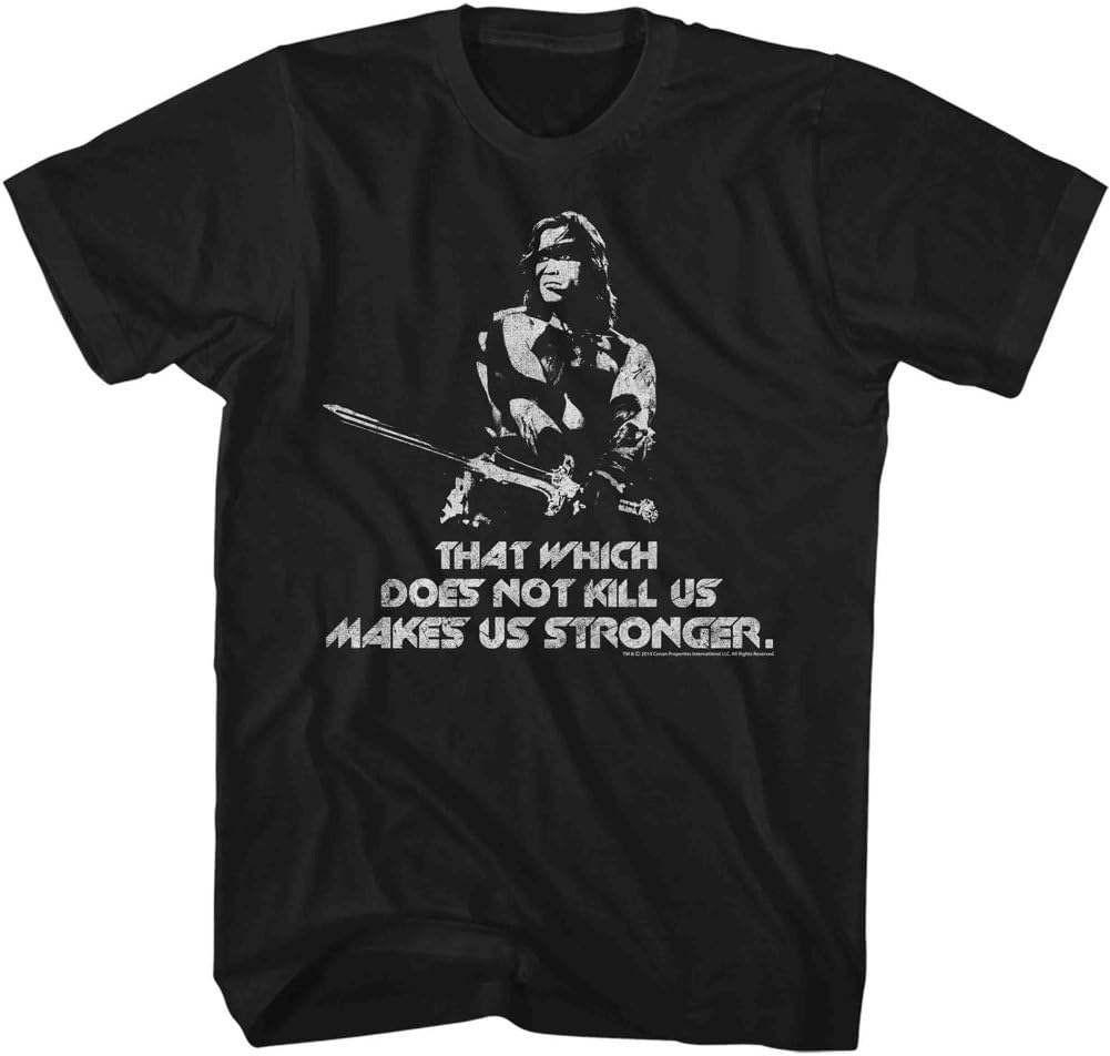 American Classics Conan Stronger Black Adult T-Shirt Tee 5XL різнокольоровий
American Classics Conan Stronger Black Adult T-Shirt Tee 5XL різнокольоровий