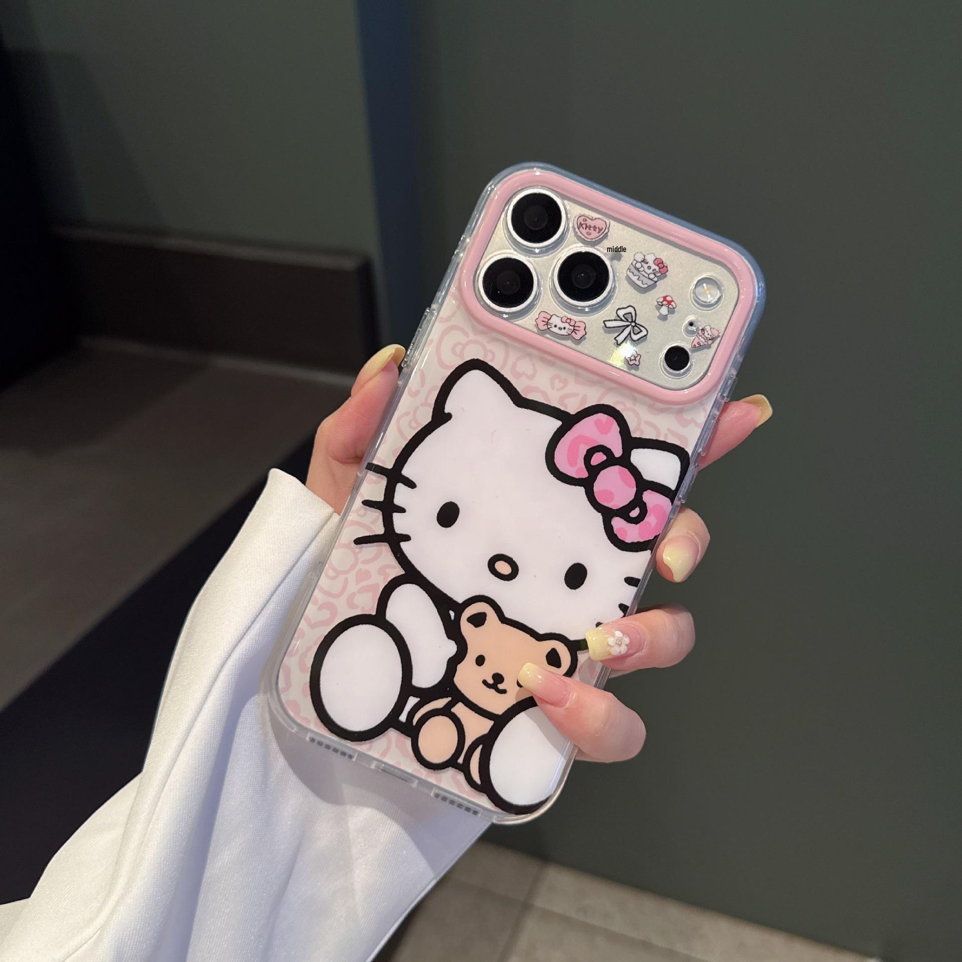 Ins Fine Hole Imd Hug Bear KT Cute Phone Case for iPhone 14/15 Pro/16/17 Pro Max iPhone 17 Pro Max
Ins Fine Hole Imd Hug Bear KT Cute Phone Case for iPhone 14/15 Pro/16/17 Pro Max iPhone 17 Pro Max