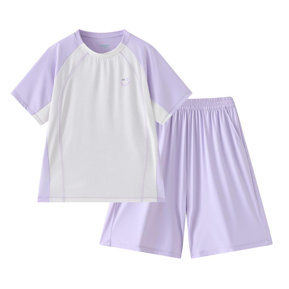 Kids Sporty Color Block Mesh Set - Summer 2026 New Arrivals - Short Sleeve & Shorts for Medium & Large Children, Class A Clothing L+ фиолетовый
Kids Sporty Color Block Mesh Set - Summer 2026 New Arrivals - Short Sleeve & Shorts for Medium & Large Children, Class A Clothing L+ фиолетовый