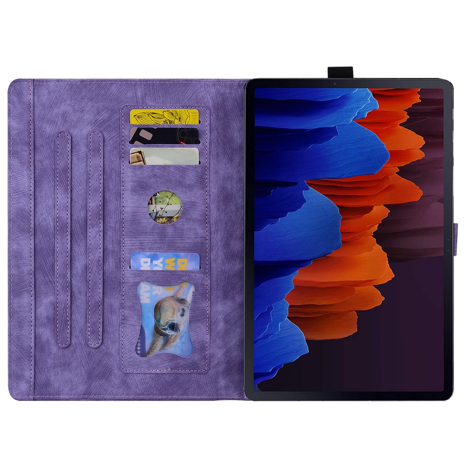 Card Slots Tablet Case for Samsung Galaxy Tab S9+/S8+/S7+/S7 FE T970 T976B PU Leather Stand Tablet Cover Wine Red
Card Slots Tablet Case for Samsung Galaxy Tab S9+/S8+/S7+/S7 FE T970 T976B PU Leather Stand Tablet Cover Wine Red