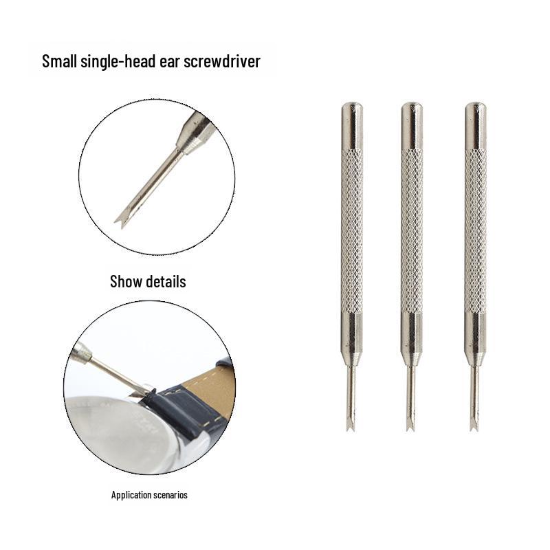 Watch Accessories: Strap Installation and Removal Tools, Repair Tools, Ear Screwdriver, Single-Head Fork Small Aluminum Single-ended Ear Screwdriver
Watch Accessories: Strap Installation and Removal Tools, Repair Tools, Ear Screwdriver, Single-Head Fork Small Aluminum Single-ended Ear Screwdriver